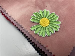 Strygemærke - æblegrøn blomst